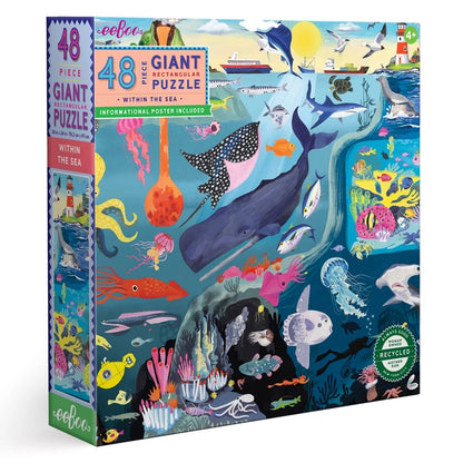 Eeboo 48 Piece Giant Puzzles