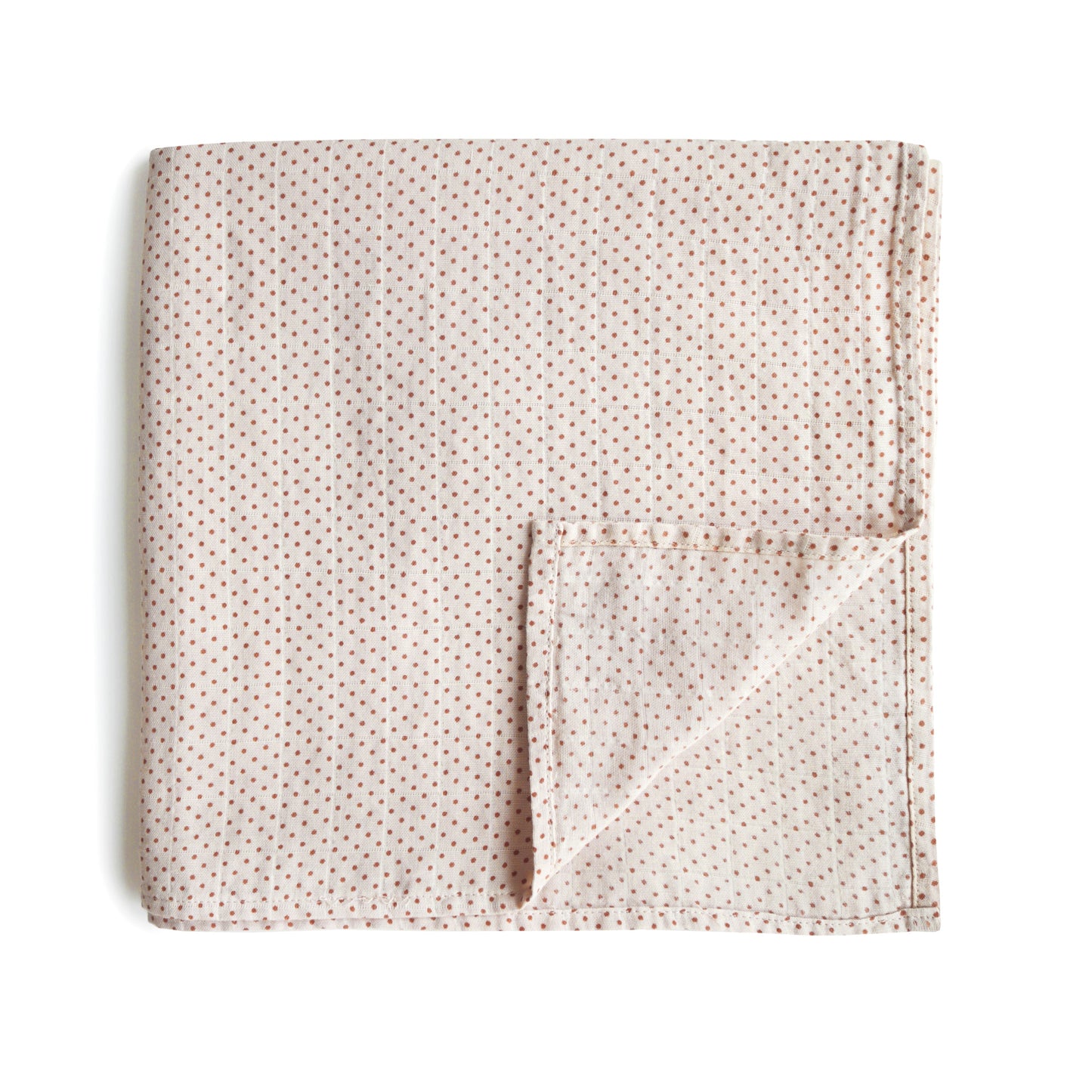 Organic Cotton Muslin Swaddle Blanket - Babies in Bloom