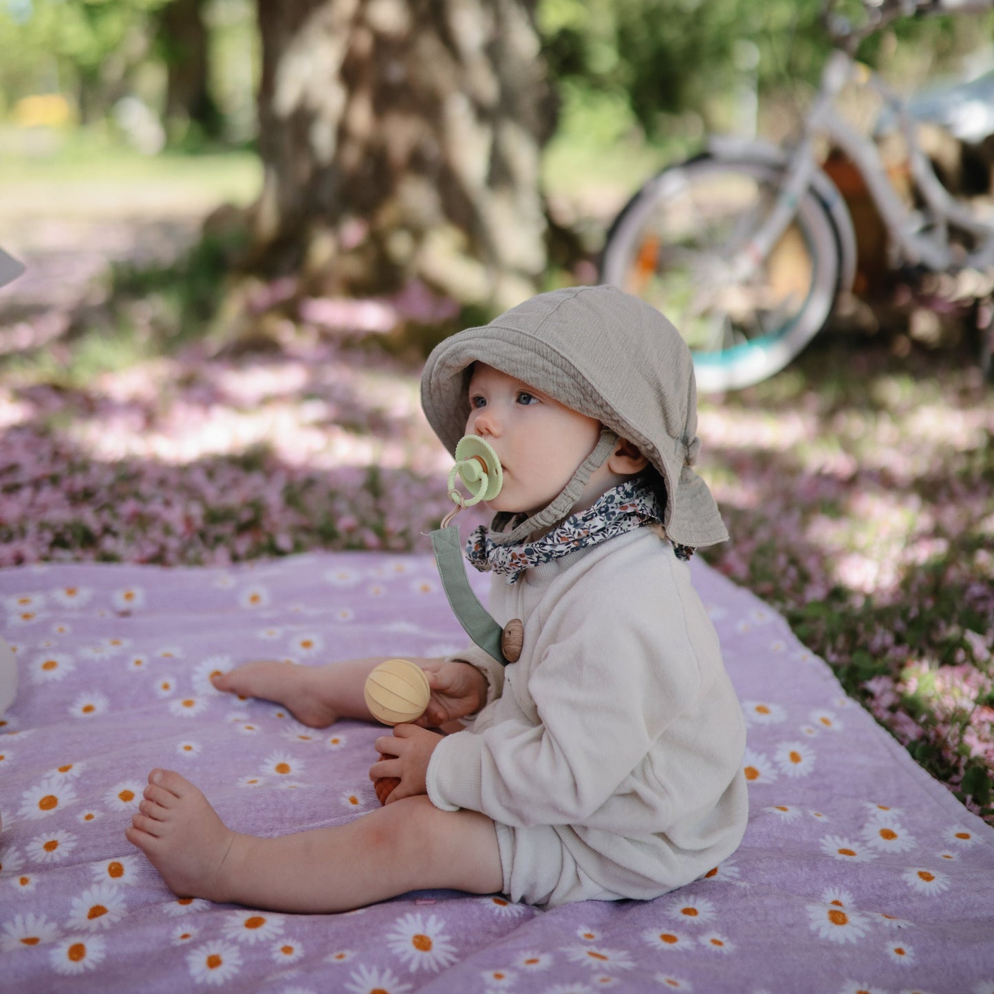 FRIGG Rope Natural Rubber Pacifier 2-Pack - Babies in Bloom