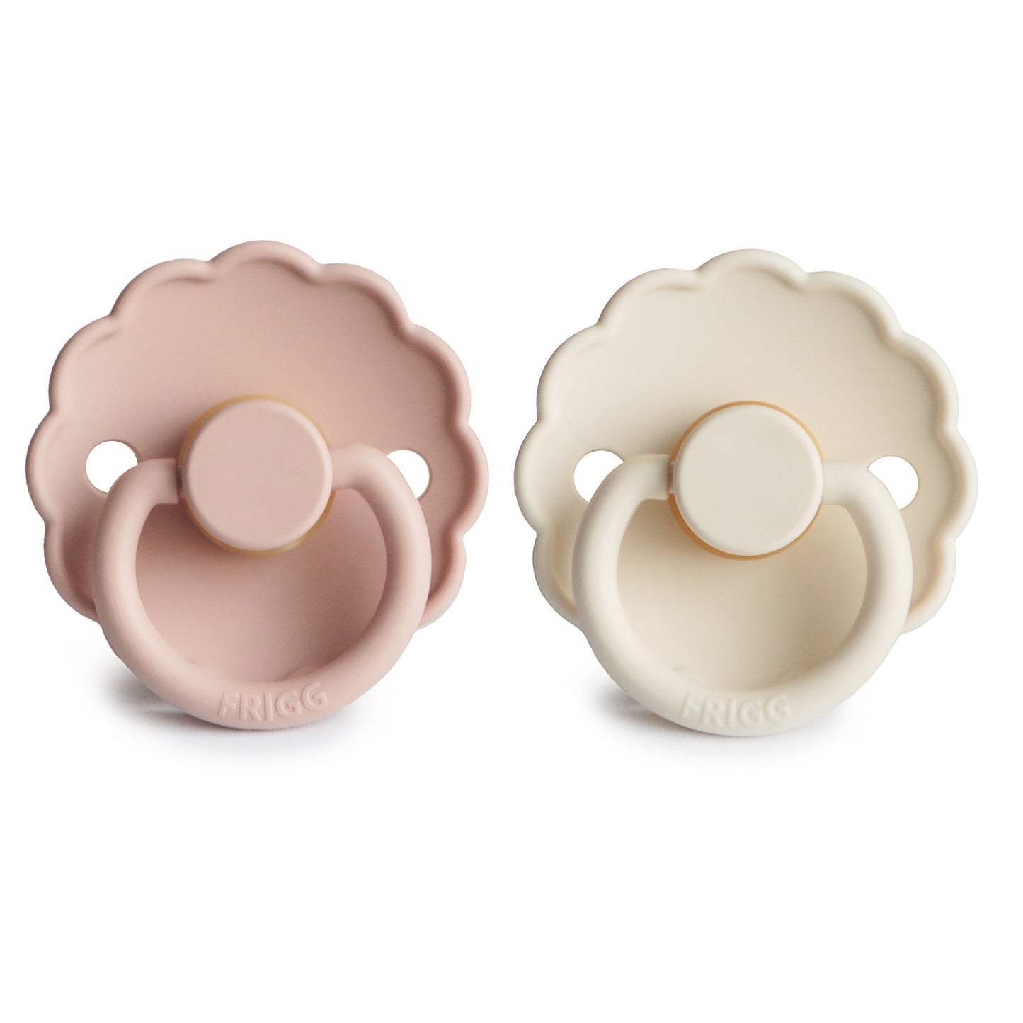 FRIGG Daisy Natural Rubber Pacifier 2-Pack - Babies in Bloom