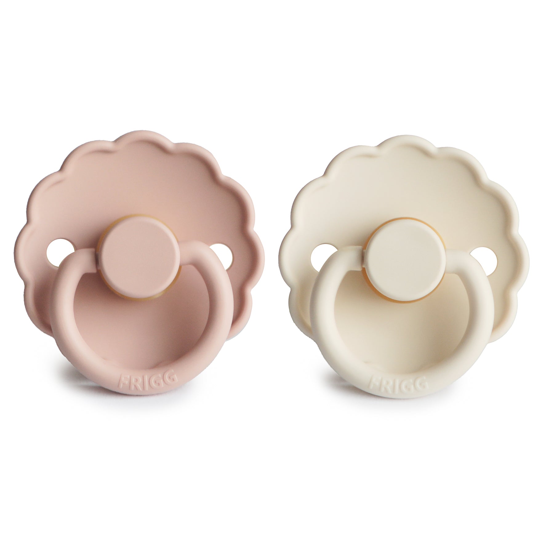 FRIGG Daisy Natural Rubber Pacifier 2-Pack - Babies in Bloom