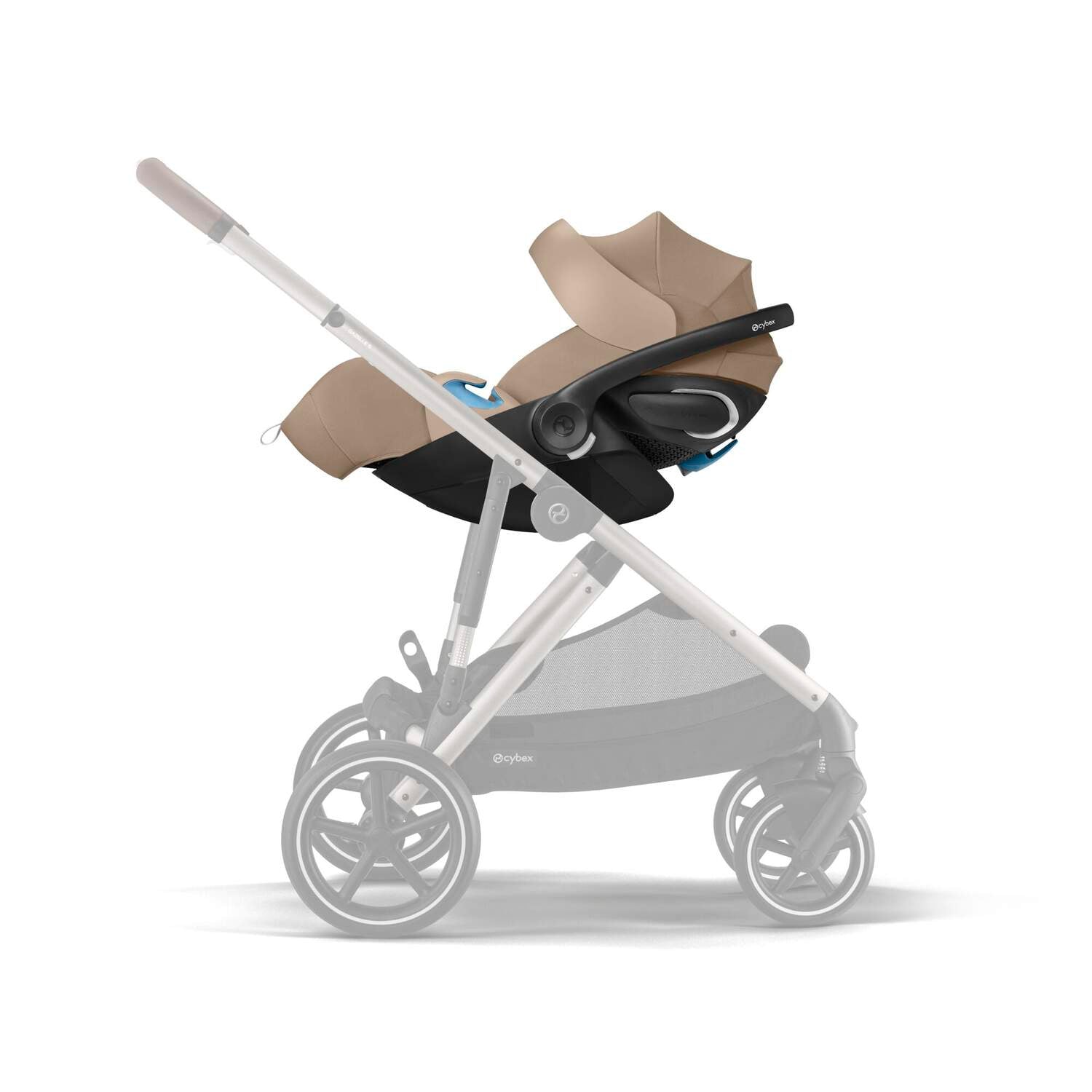 cybex load leg Cloud G Pro Comfort Extend Infant Car Seat by Cybex Moon Black