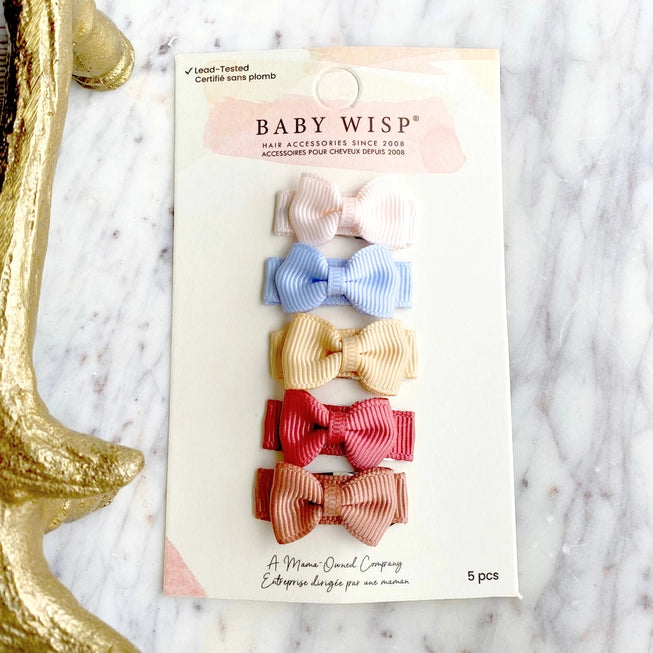 Baby Wisp Mini Tuxedo Snap Clip Sets