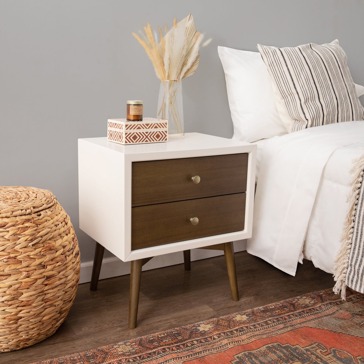 Babyletto Palma Nightstand with USB Port