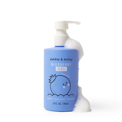 Dabble & Dollop All-Natural Shampoo & Body Wash - Blueberry