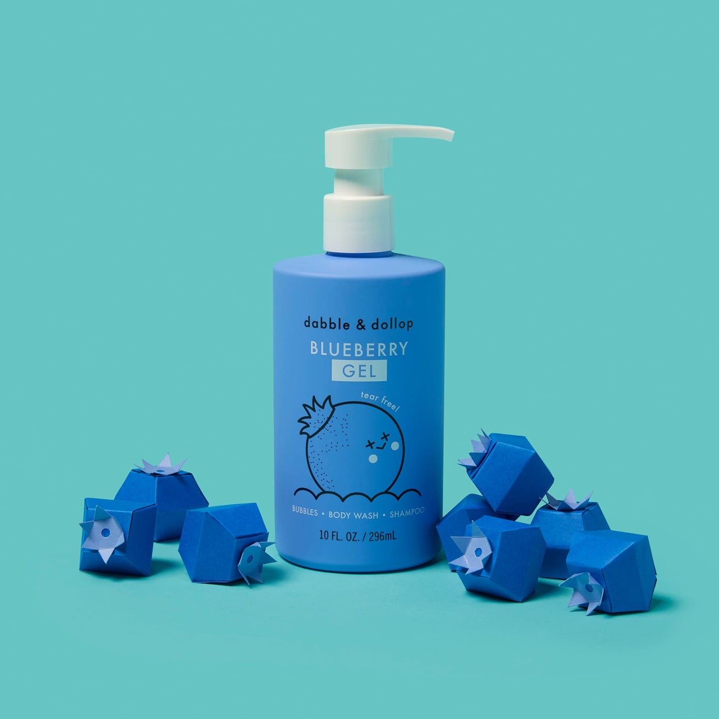 Dabble & Dollop All-Natural Shampoo & Body Wash - Blueberry