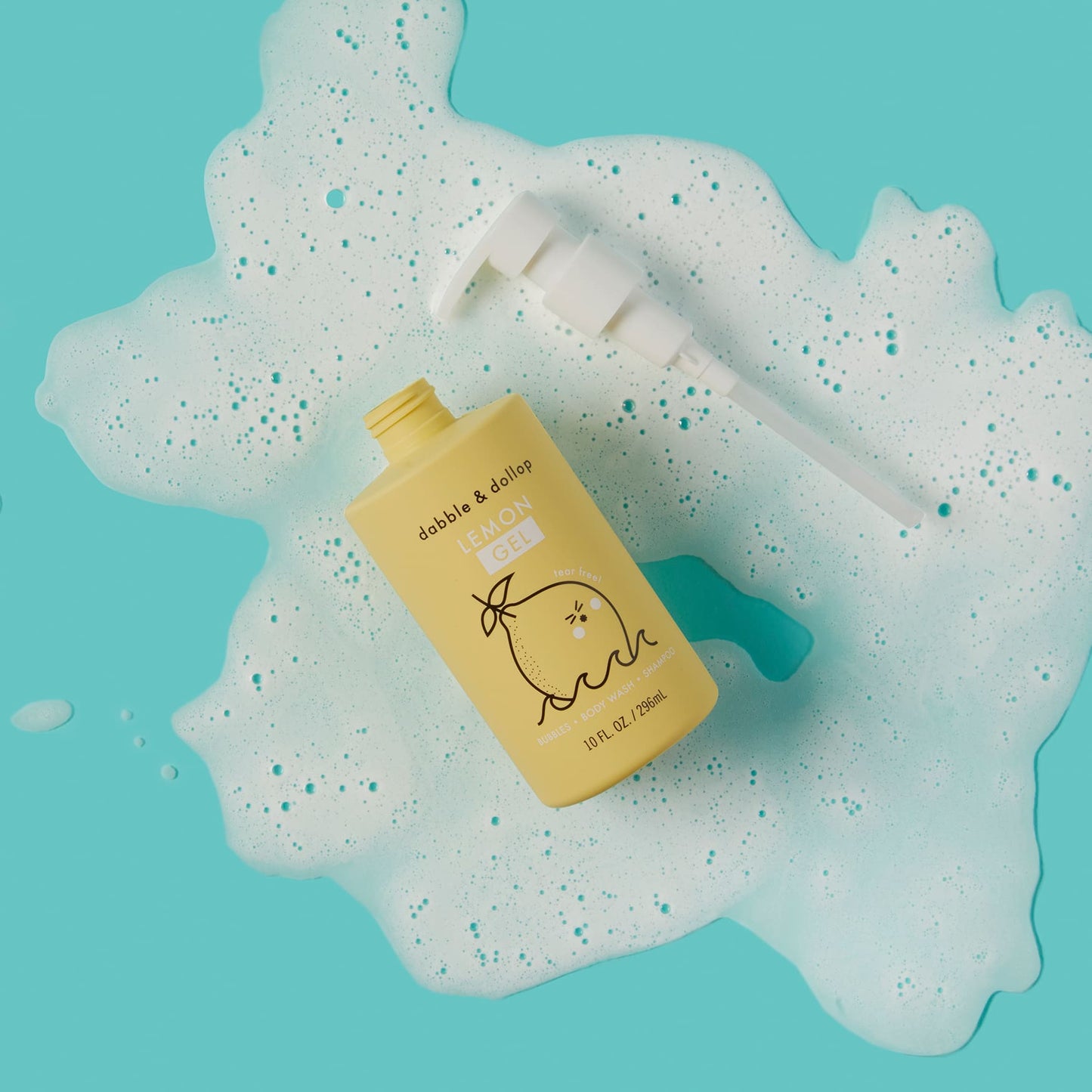 Lemon Bubble Bath, Body Wash & Shampoo