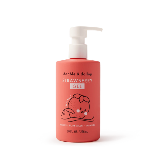 Dabble & Dollop All-Natural Shampoo & Body Wash - Strawberry