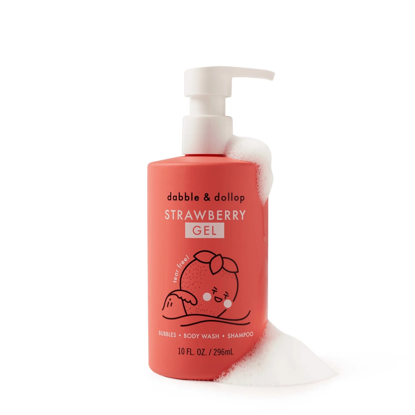 Dabble & Dollop All-Natural Shampoo & Body Wash - Strawberry