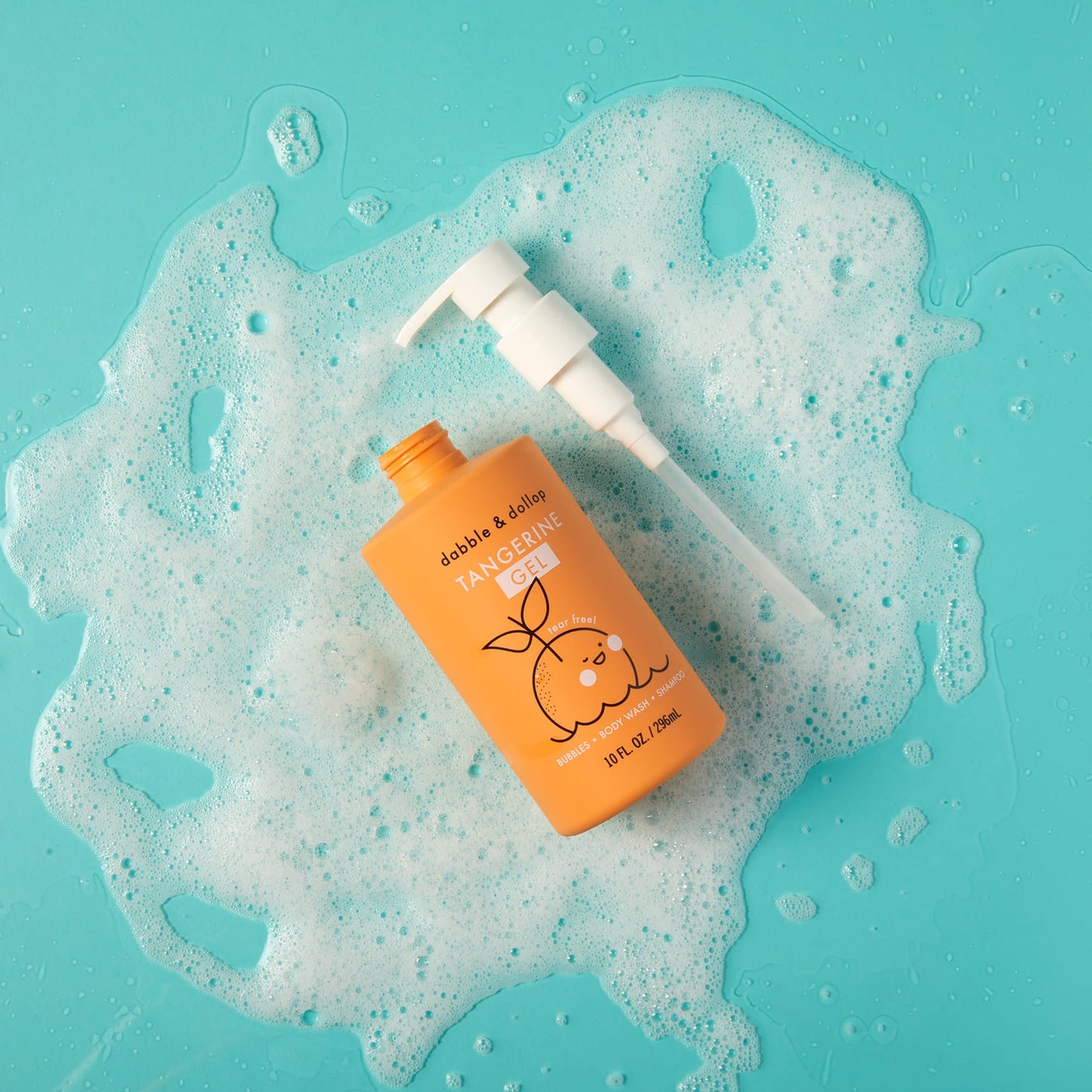 Tangerine Bubble Bath, Body Wash & Shampoo