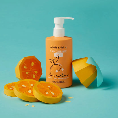 Dabble & Dollop All-Natural Shampoo & Body Wash - Tangerine