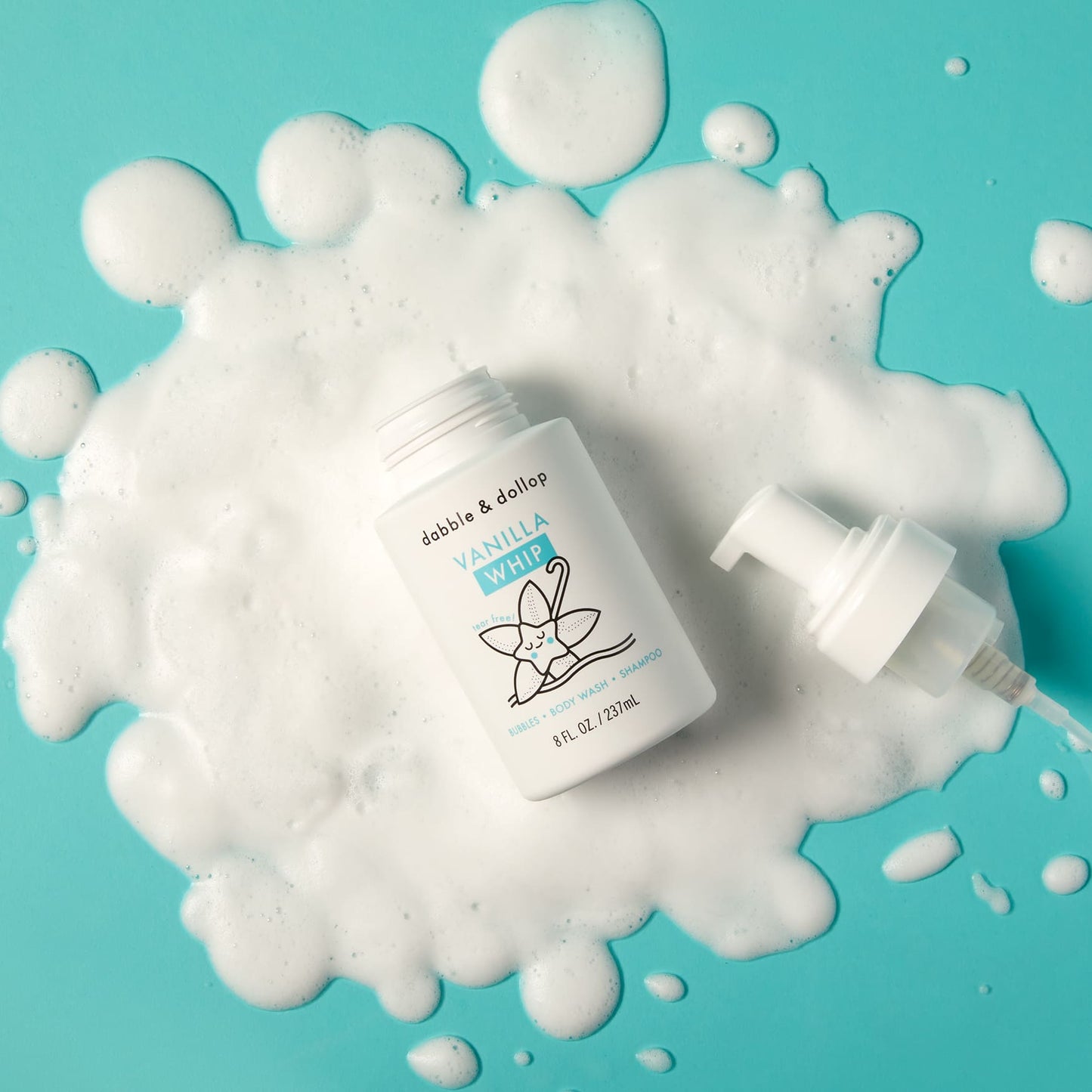 Vanilla Foaming Bubble Bath, Body Wash & Shampoo