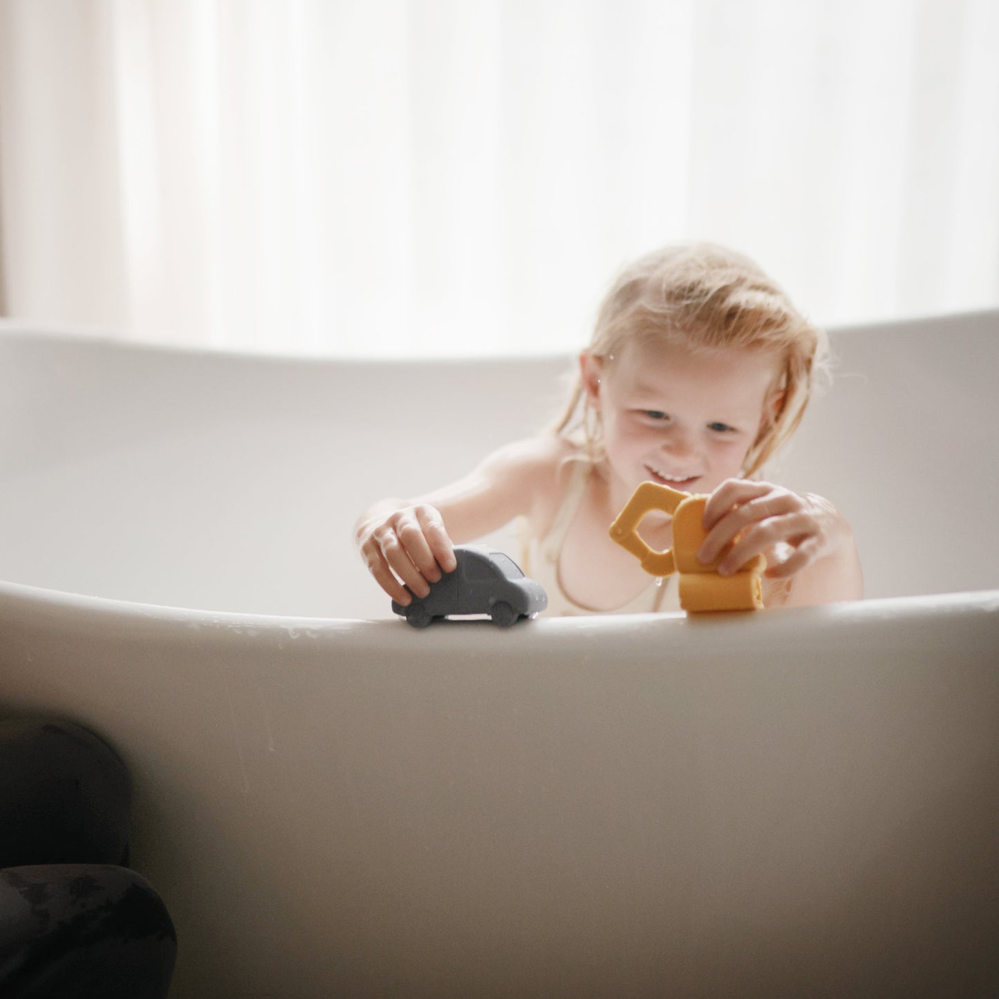 Vehicles Mold Free Bath Play Set - Babies in Bloom