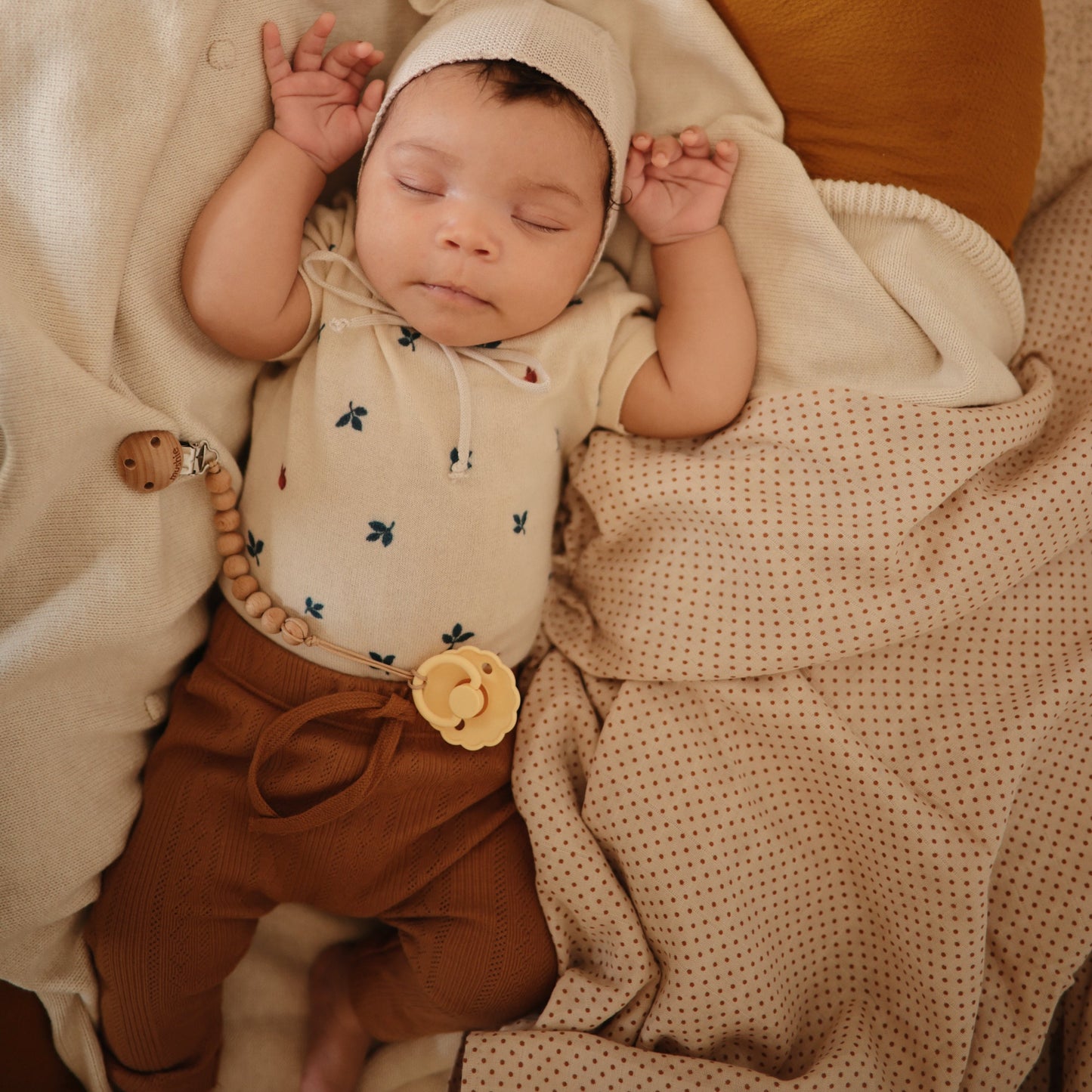 Organic Cotton Muslin Swaddle Blanket - Babies in Bloom