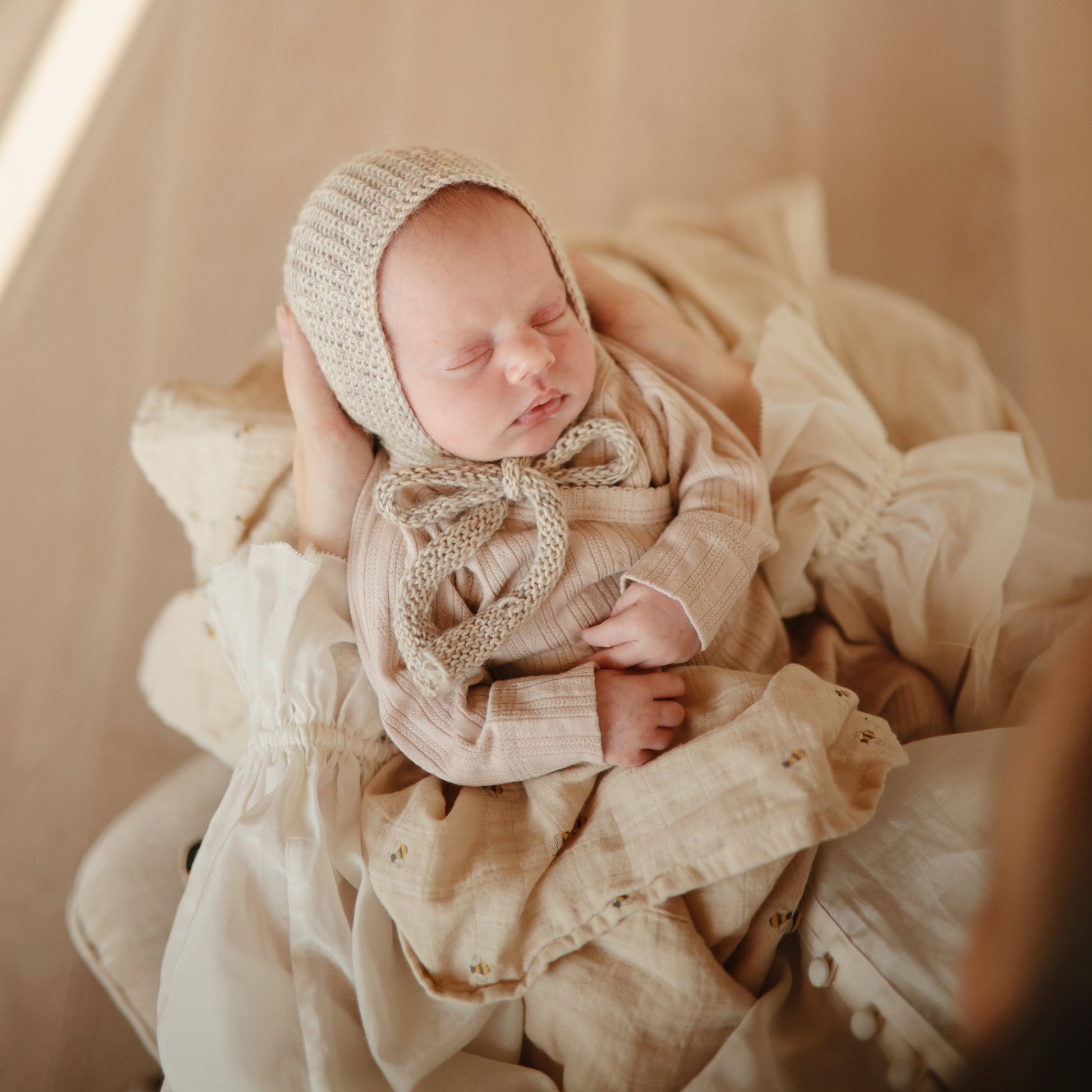 Organic Cotton Muslin Swaddle Blanket - Babies in Bloom