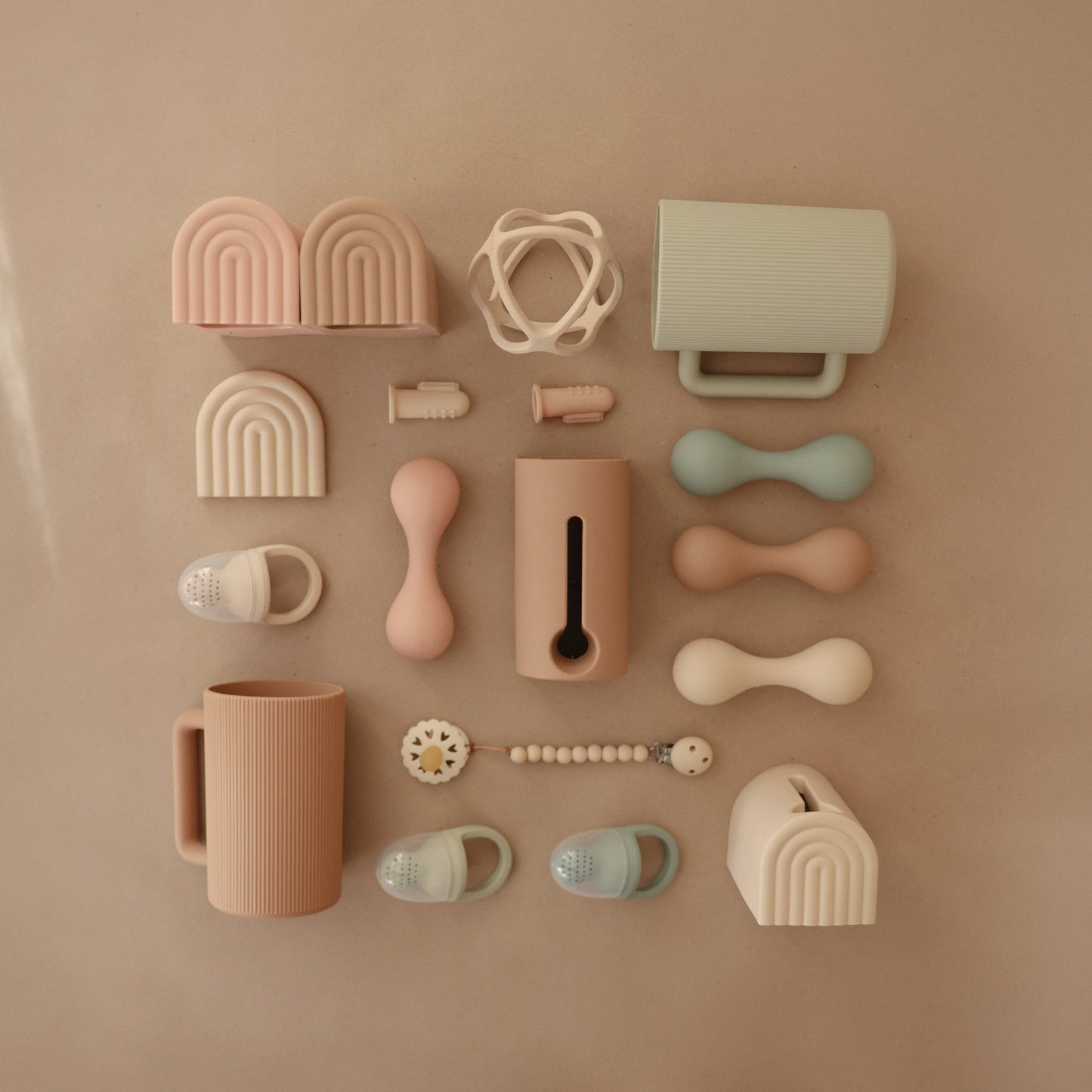 Silicone Baby Rattle Toy - Babies in Bloom
