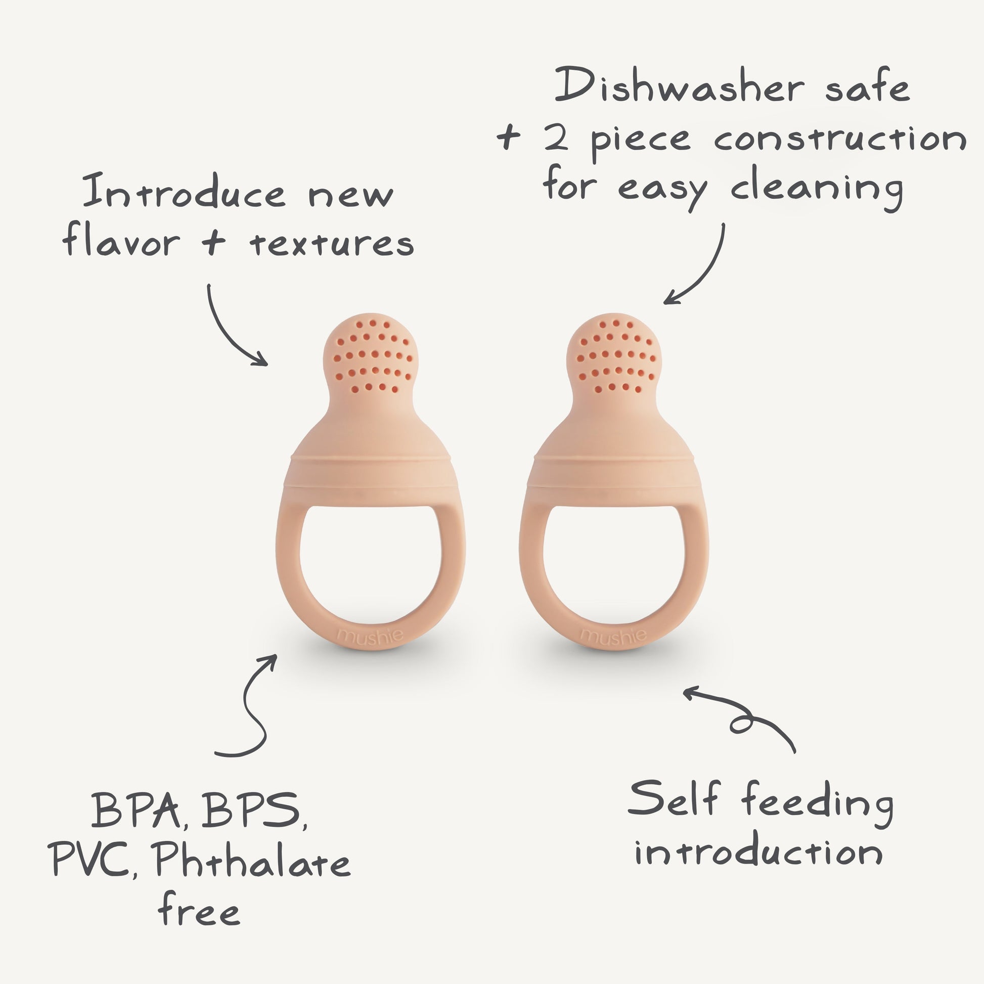 Silicone Fresh Food Feeder - Babies in Bloom