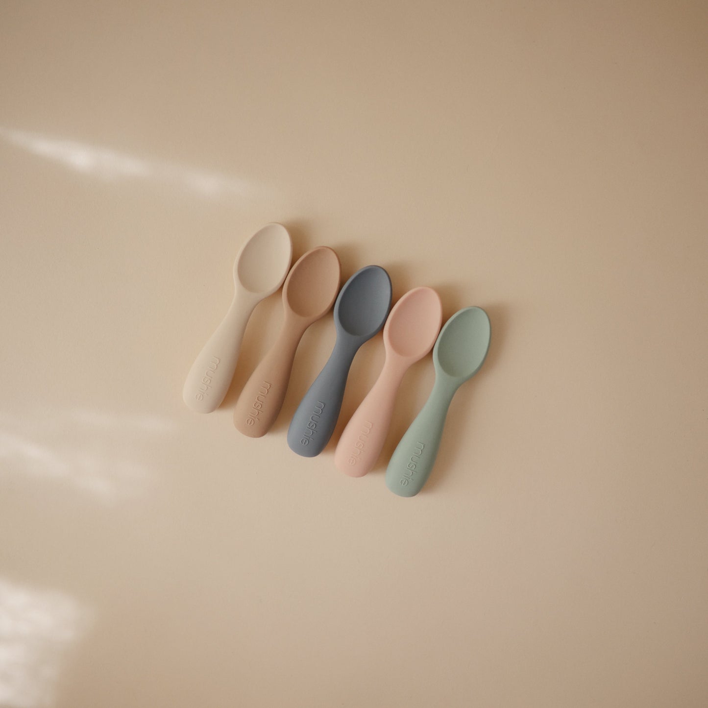 Silicone Toddler Starter Spoons - Babies in Bloom