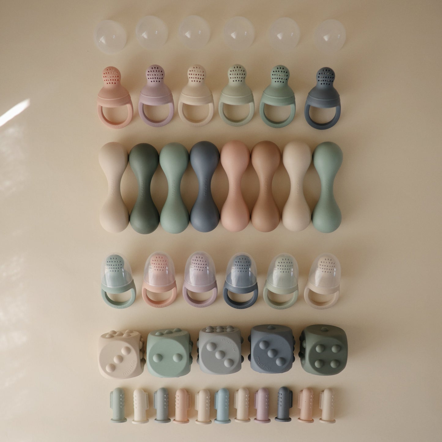 Dice Press Toy - Babies in Bloom