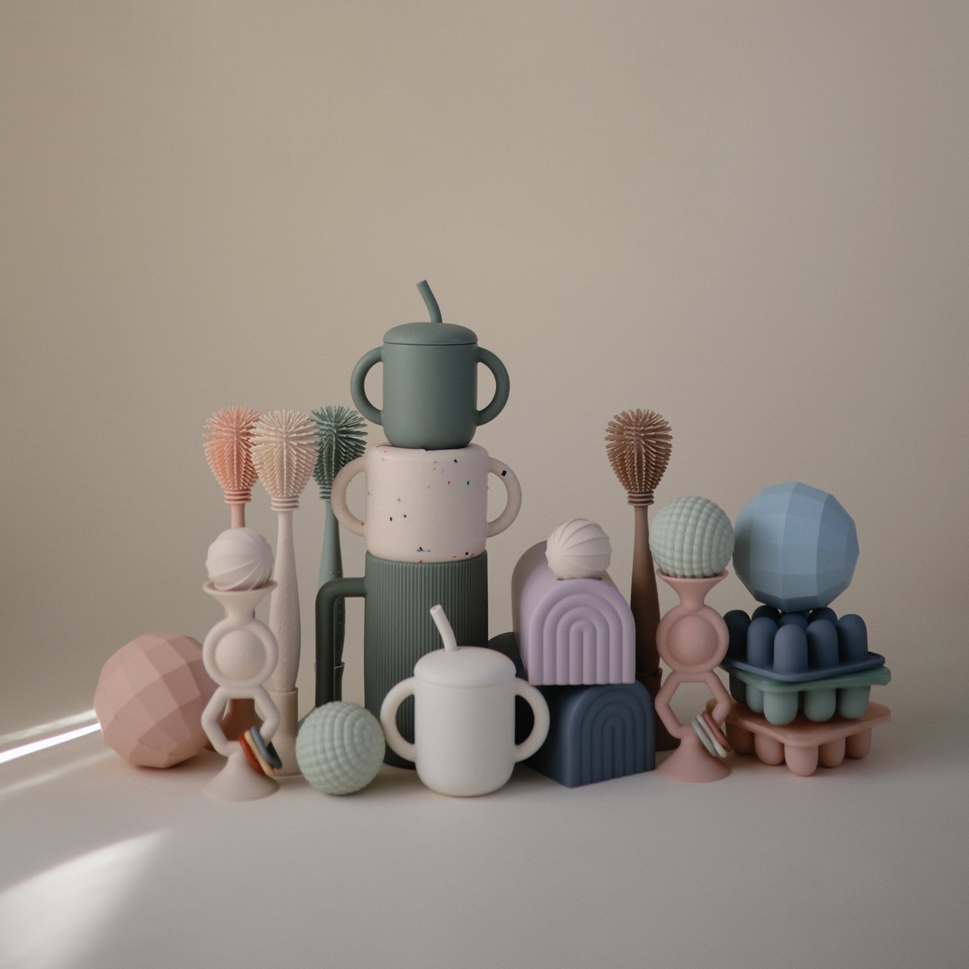 Silicone Baby Bottle Brush - Babies in Bloom