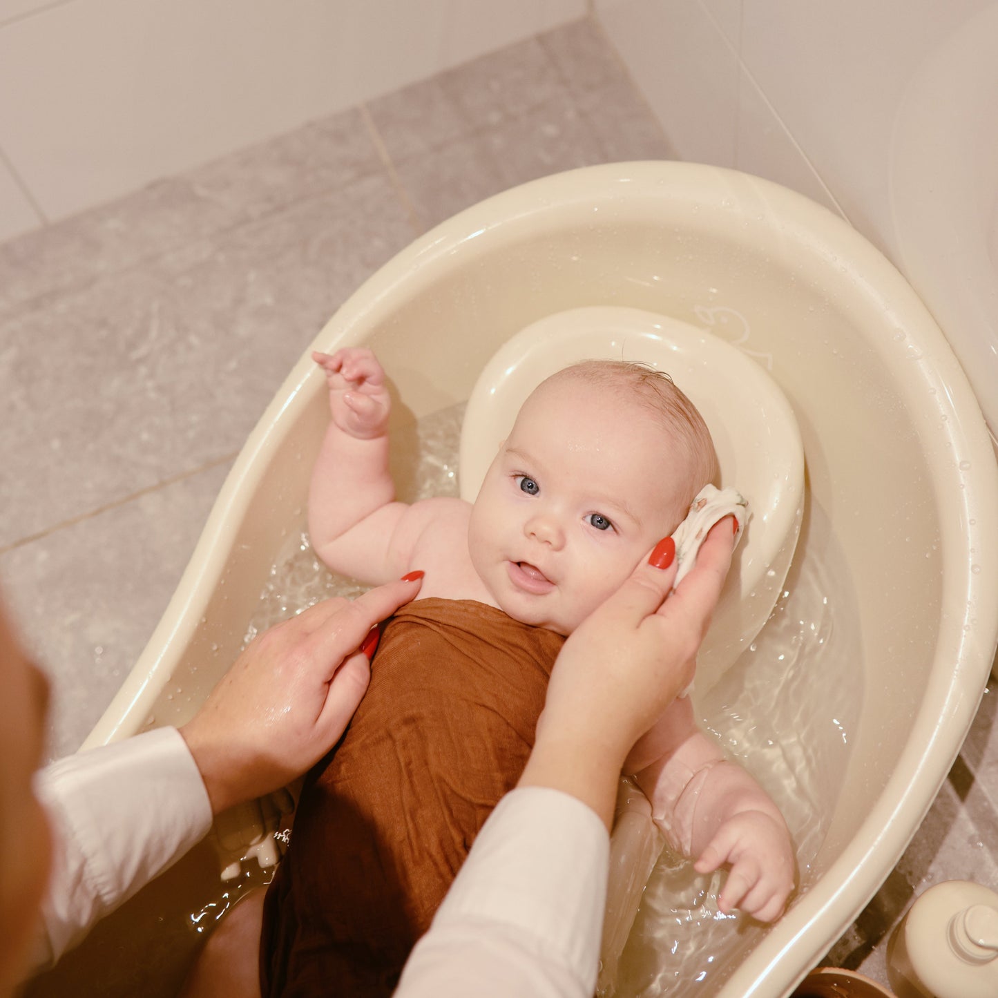 Muslin Cotton Washcloth - Babies in Bloom