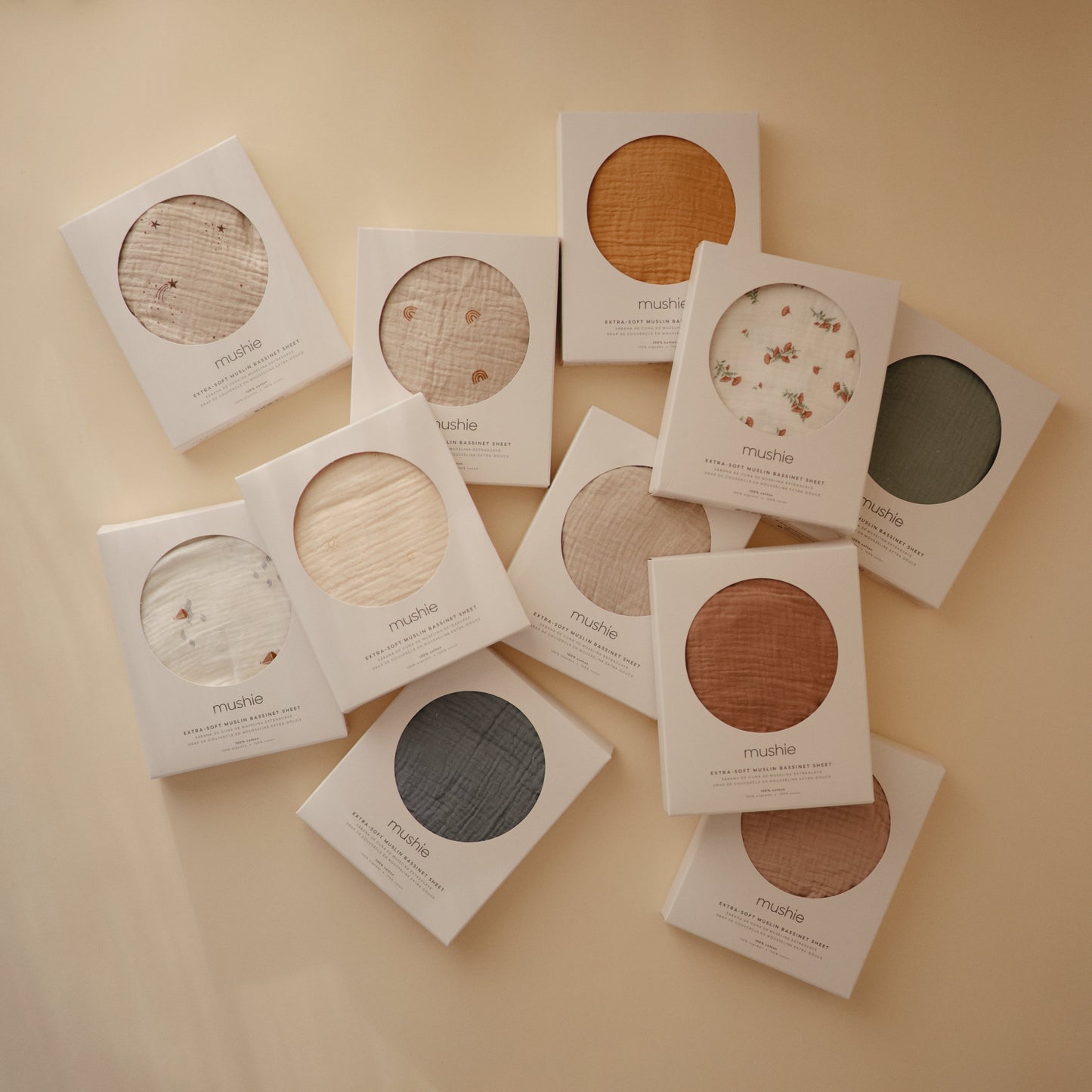 Extra Soft Bassinet Muslin Crib Sheet - Babies in Bloom