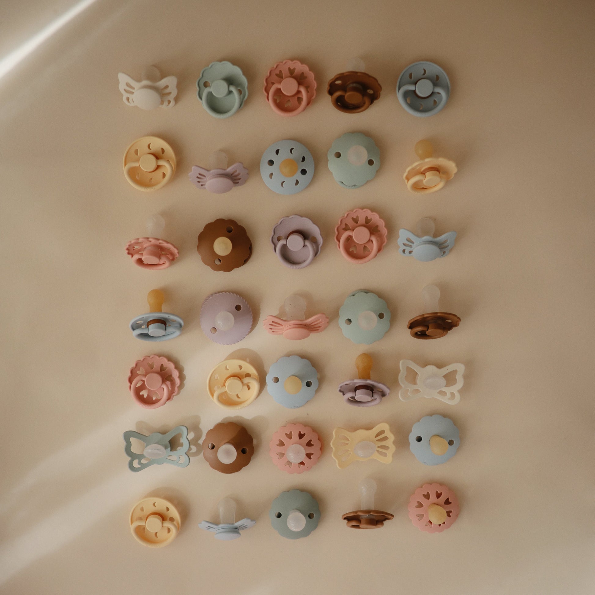 FRIGG Moon Silicone Pacifier 2-Pack - Babies in Bloom