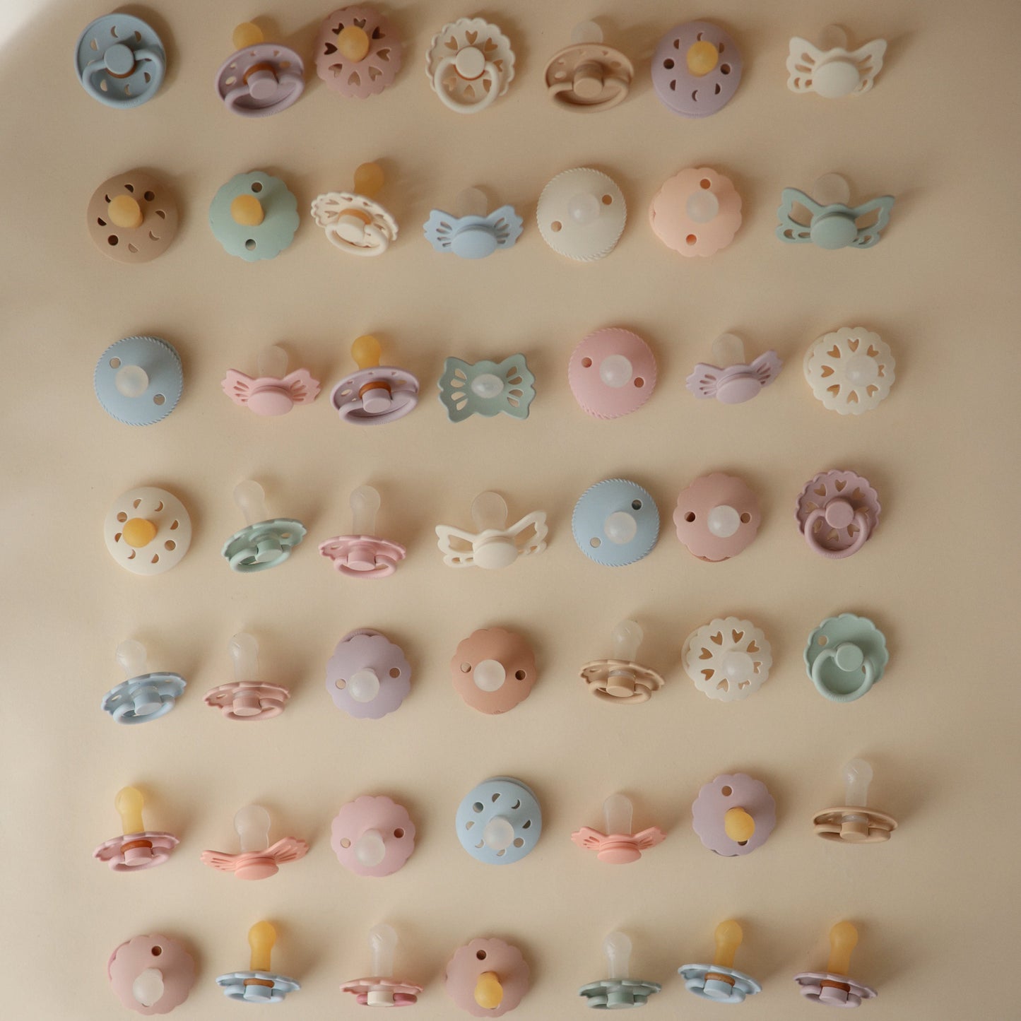 FRIGG Moon Silicone Pacifier 2-Pack - Babies in Bloom
