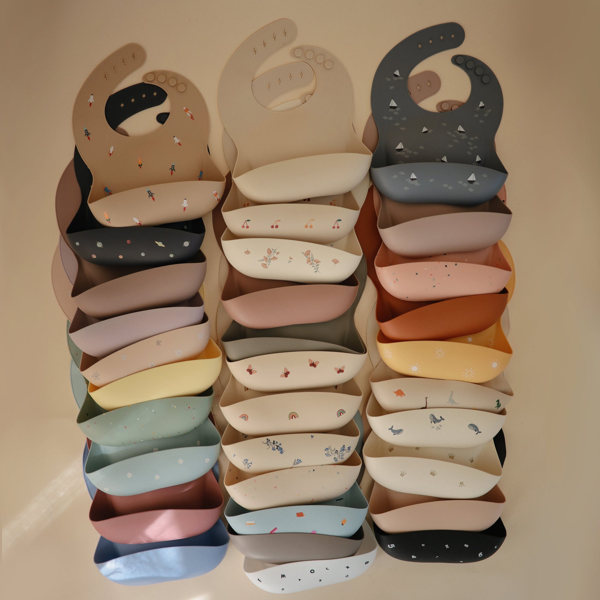 Silicone Baby Bib - Babies in Bloom