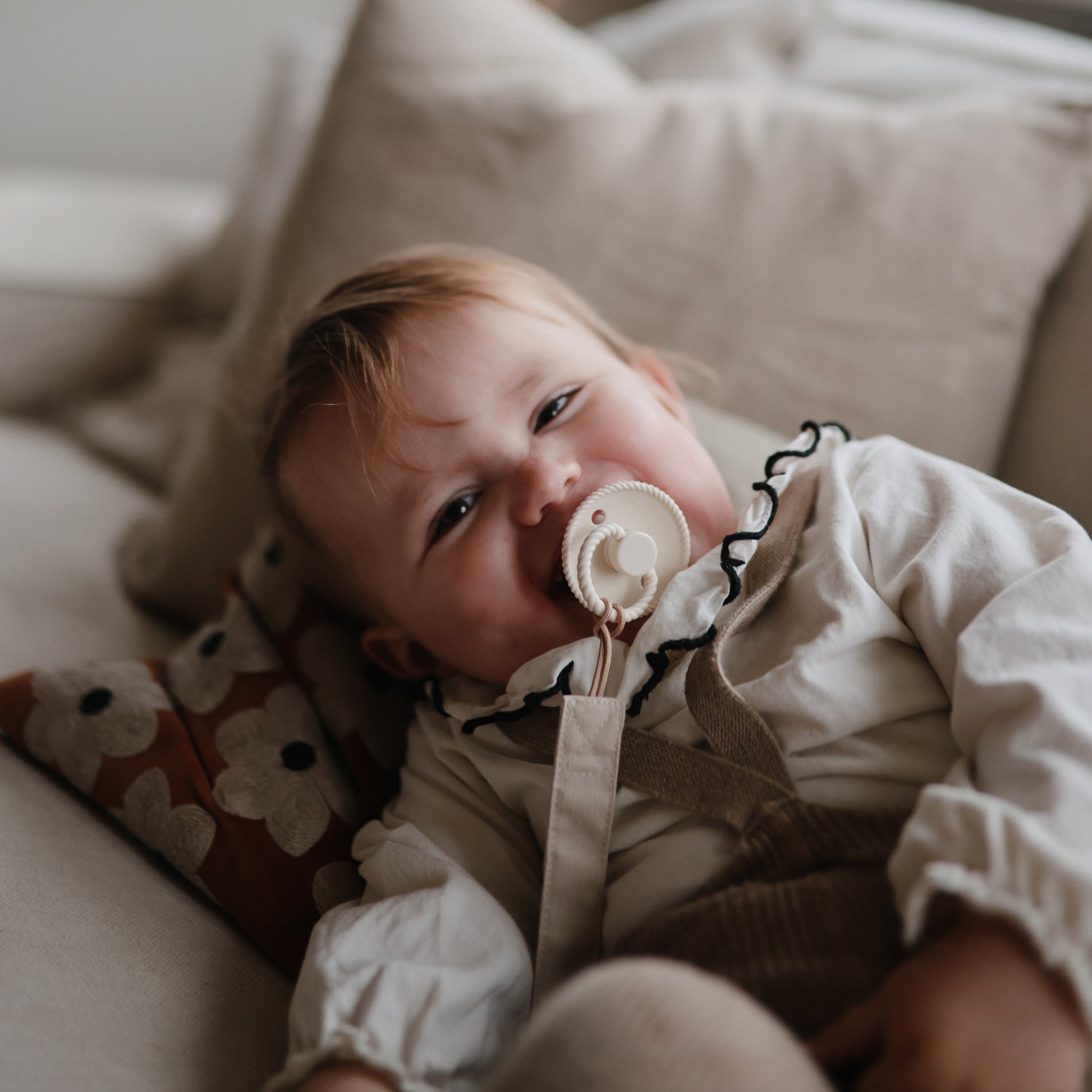 FRIGG Rope Silicone Pacifier 2-Pack - Babies in Bloom