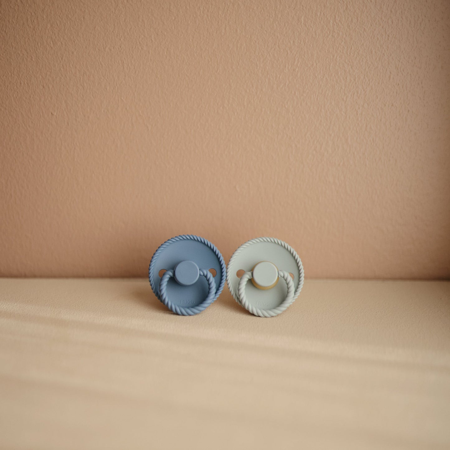 FRIGG Rope Silicone Pacifier 2-Pack - Babies in Bloom