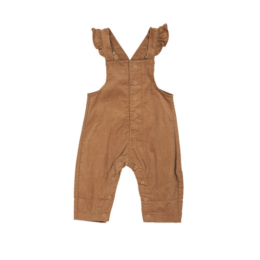Angel Dear Front Snap Ruffle Overall