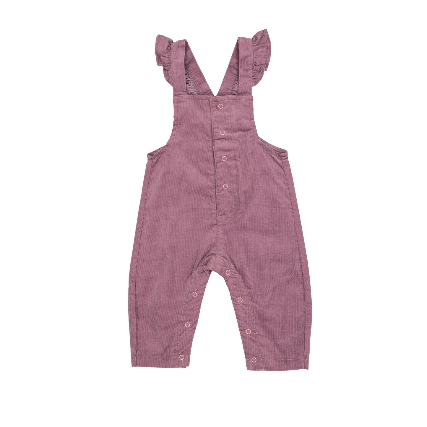 Angel Dear Front Snap Ruffle Overall