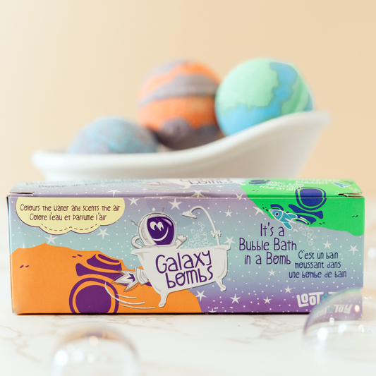 Loot Toy Galaxy Bubbling Bath Bombs Gift Pack