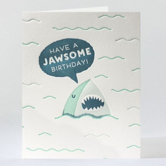 Jawsome Birthday Card