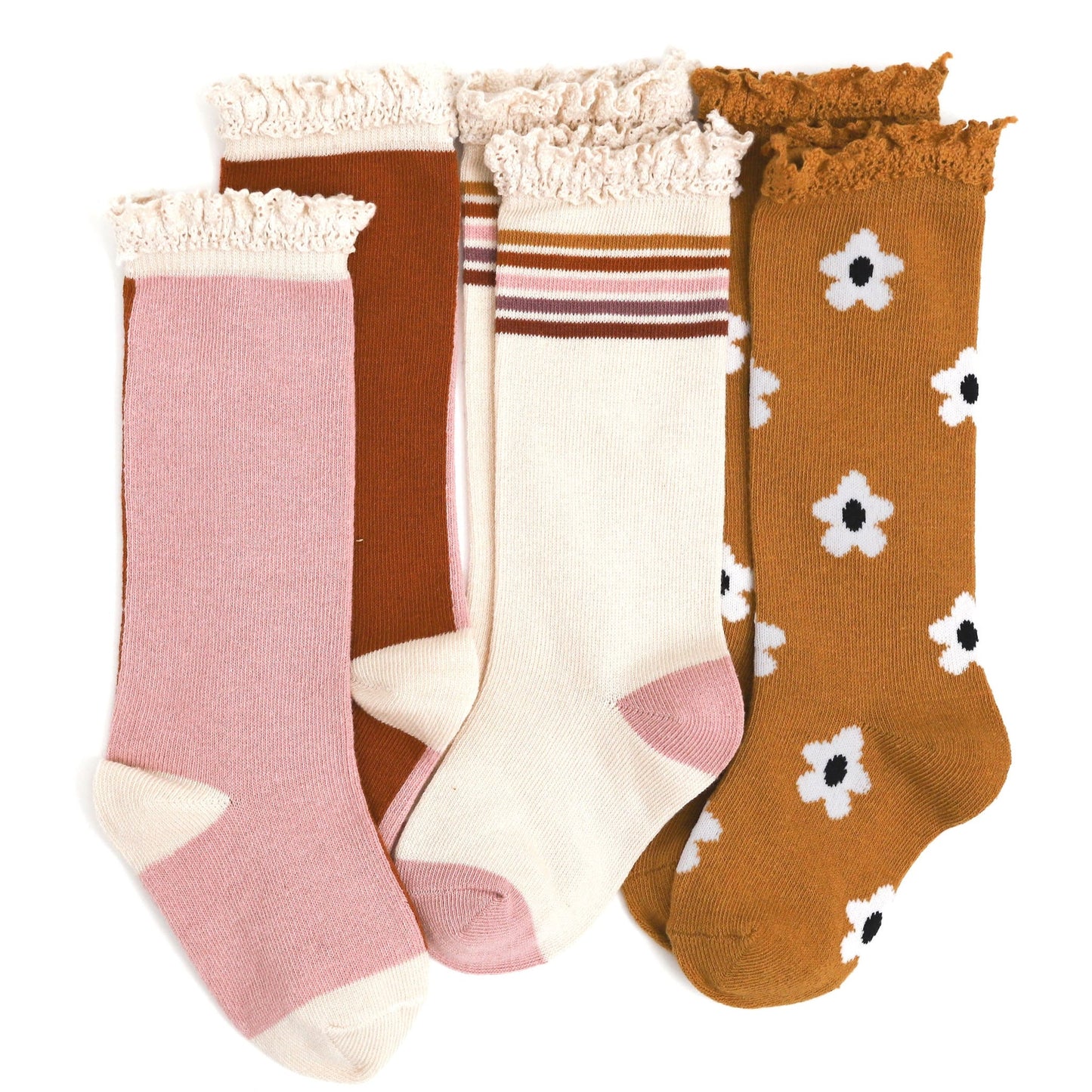 Lace Knee High Socks 3-Pack