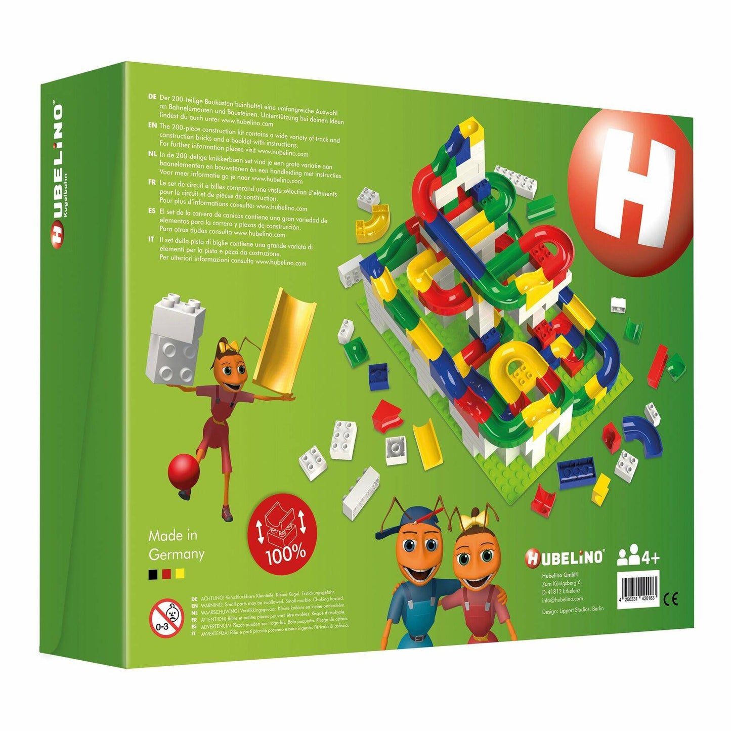 Hubelino Big Building Box Set - Babies in Bloom