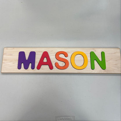 Fat Brain Personalized "Mason" Wooden Puzzle