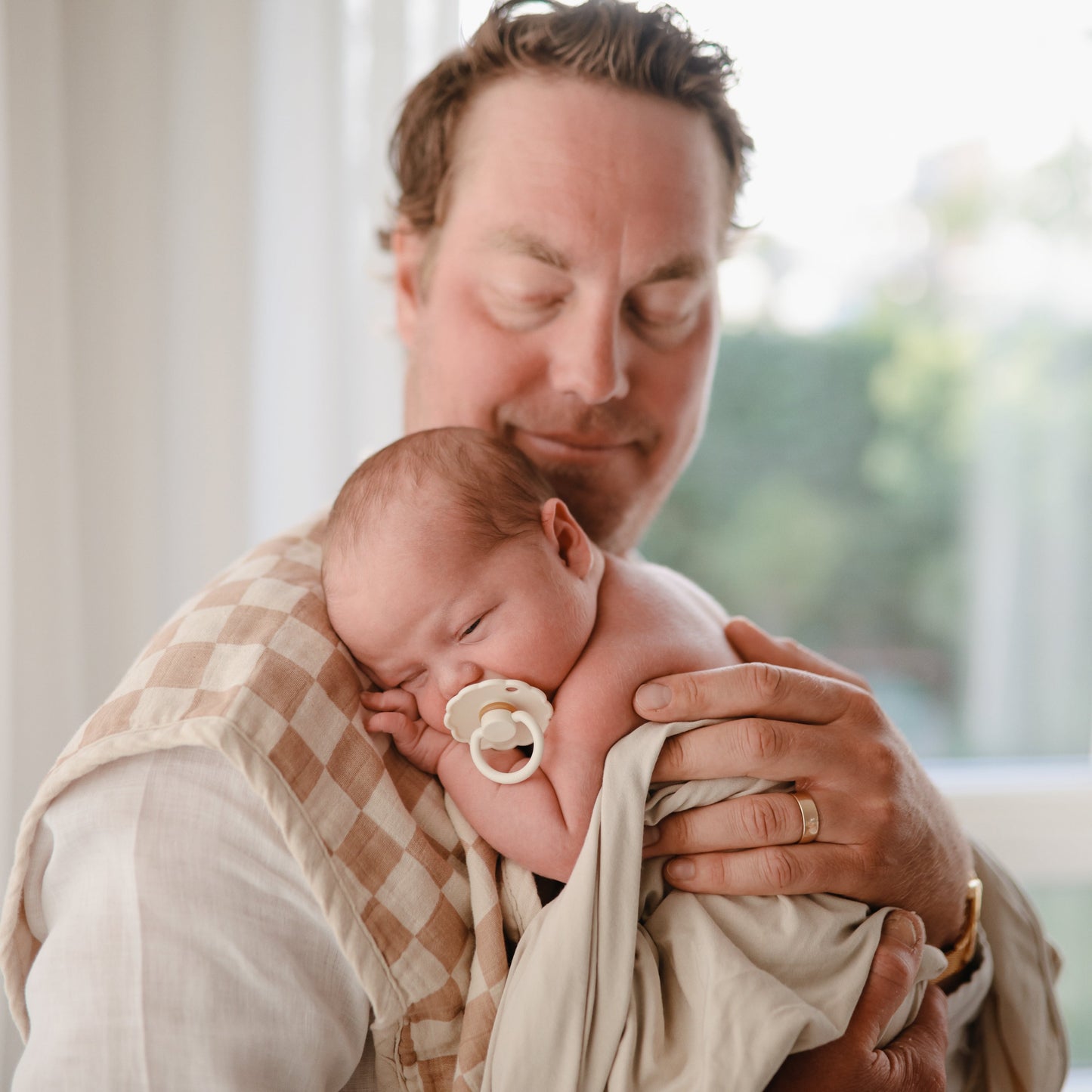 Organic Cotton Muslin Burp Cloth 2-Pack - Babies in Bloom