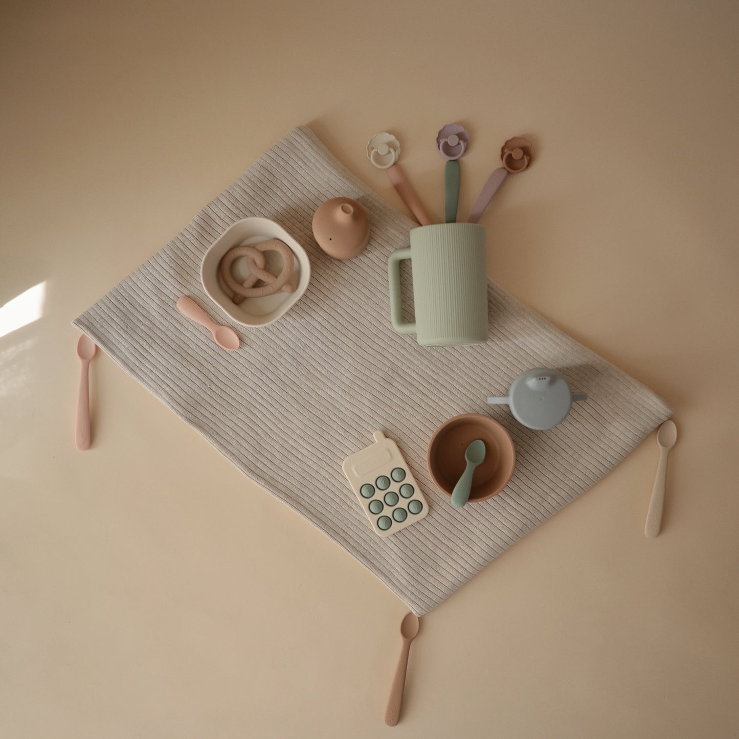 Silicone Toddler Starter Spoons - Babies in Bloom