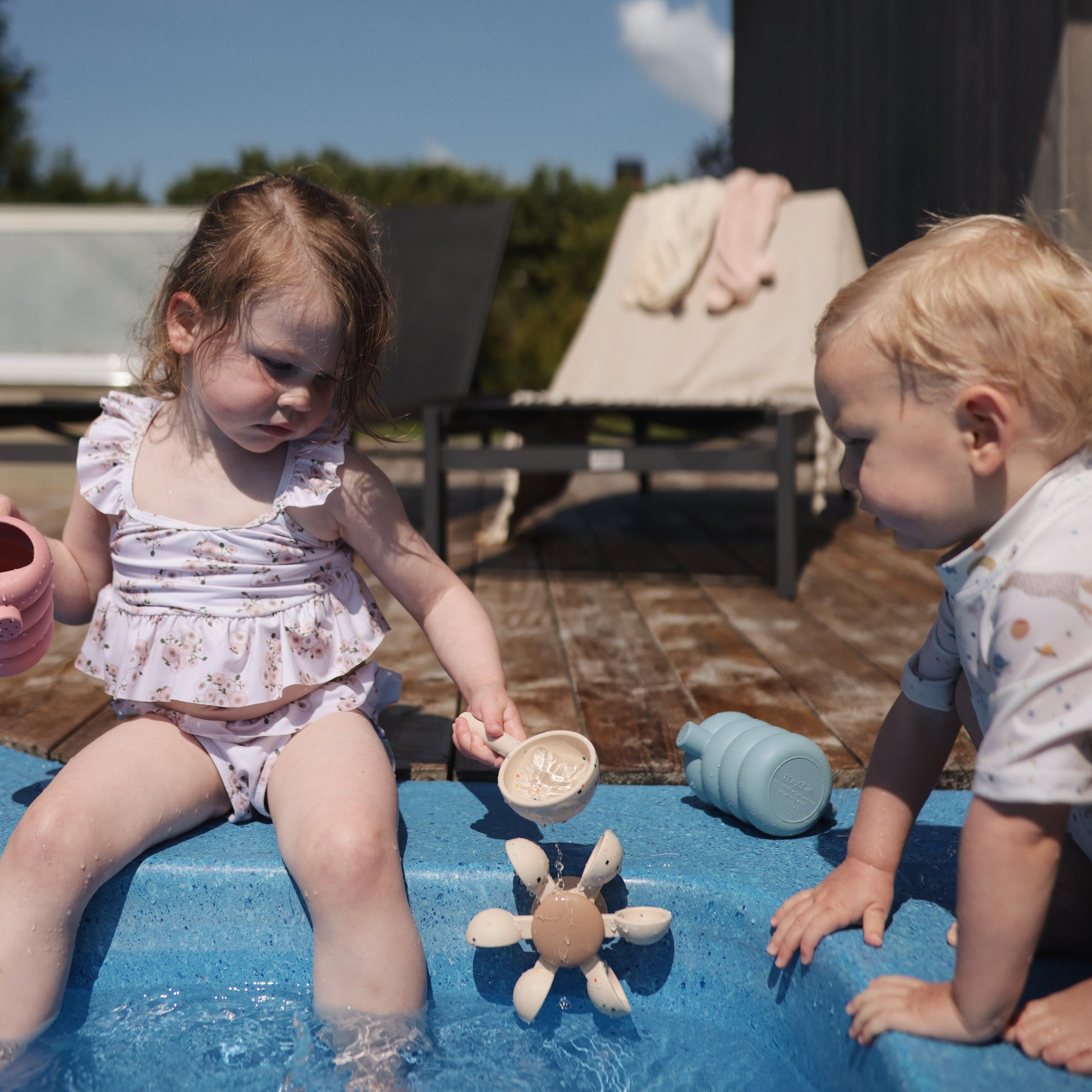 Water Wheel Bath Toy - Babies in Bloom