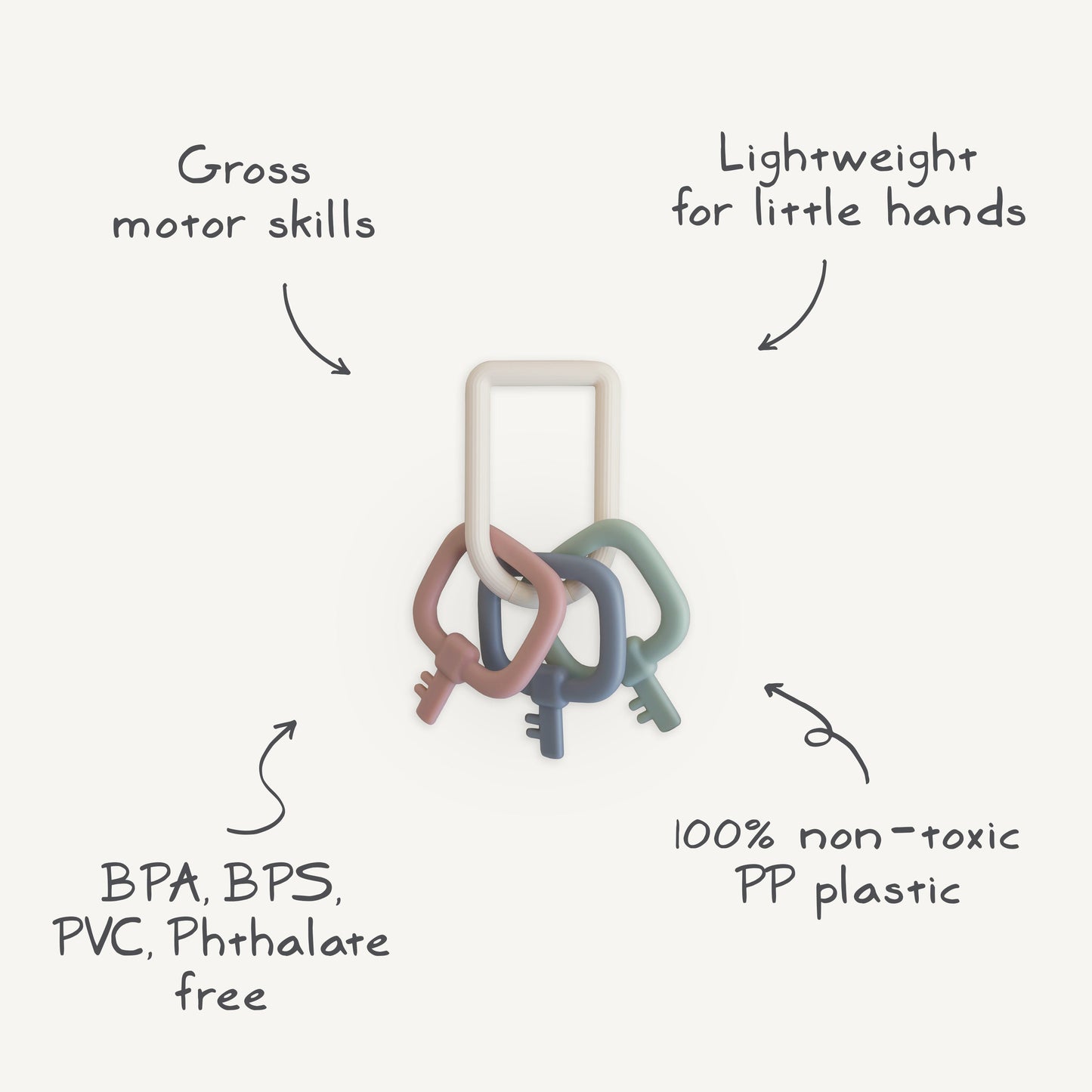 Key Toy - Babies in Bloom