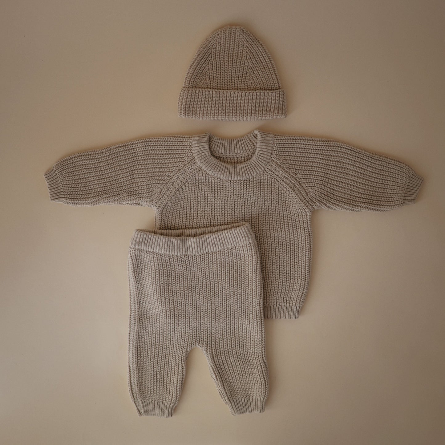 Chunky Knit Beanie - Babies in Bloom