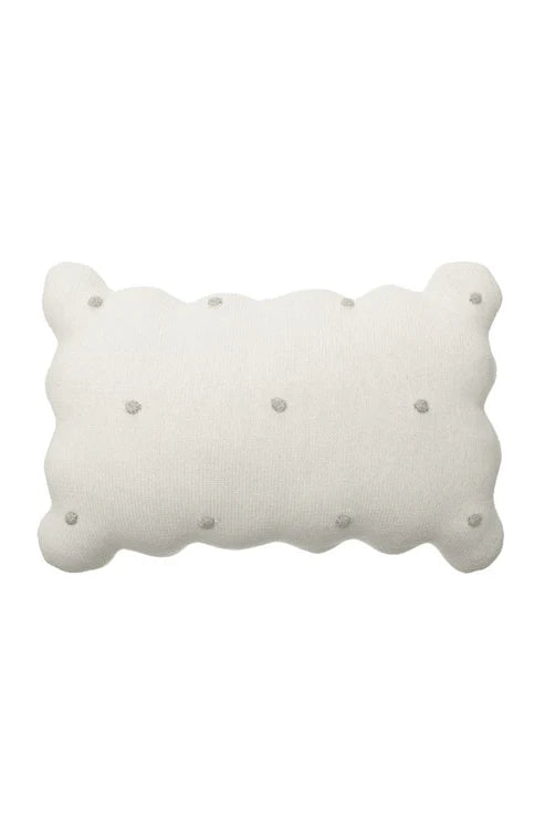 Knitted Cushions Biscuit