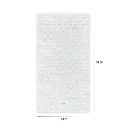 Babyletto Pure Core Non-Toxic Mini Crib Mattress with Hybrid Cover