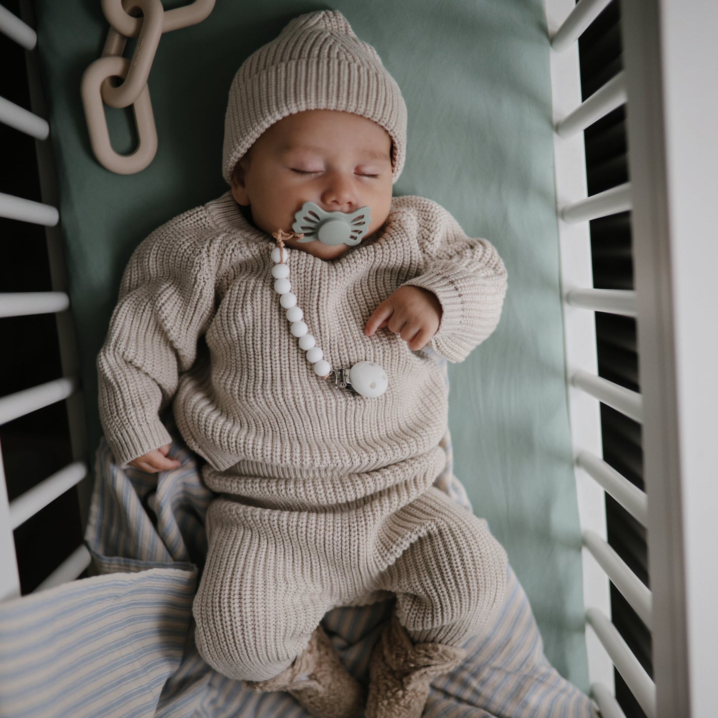 Mini Muslin Crib Sheet - Babies in Bloom