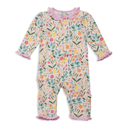 Magnetic Coverall with Ruffles