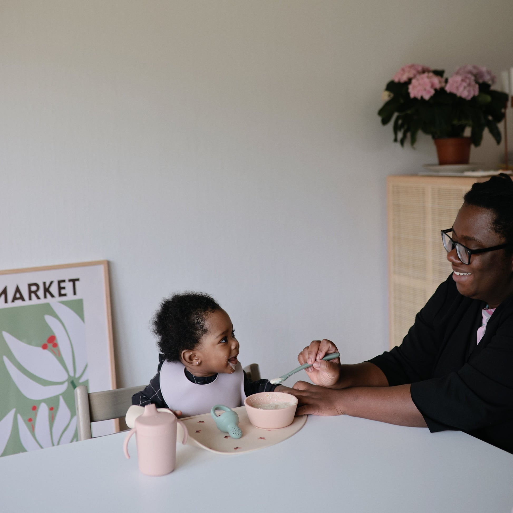 Silicone Baby Bib - Babies in Bloom