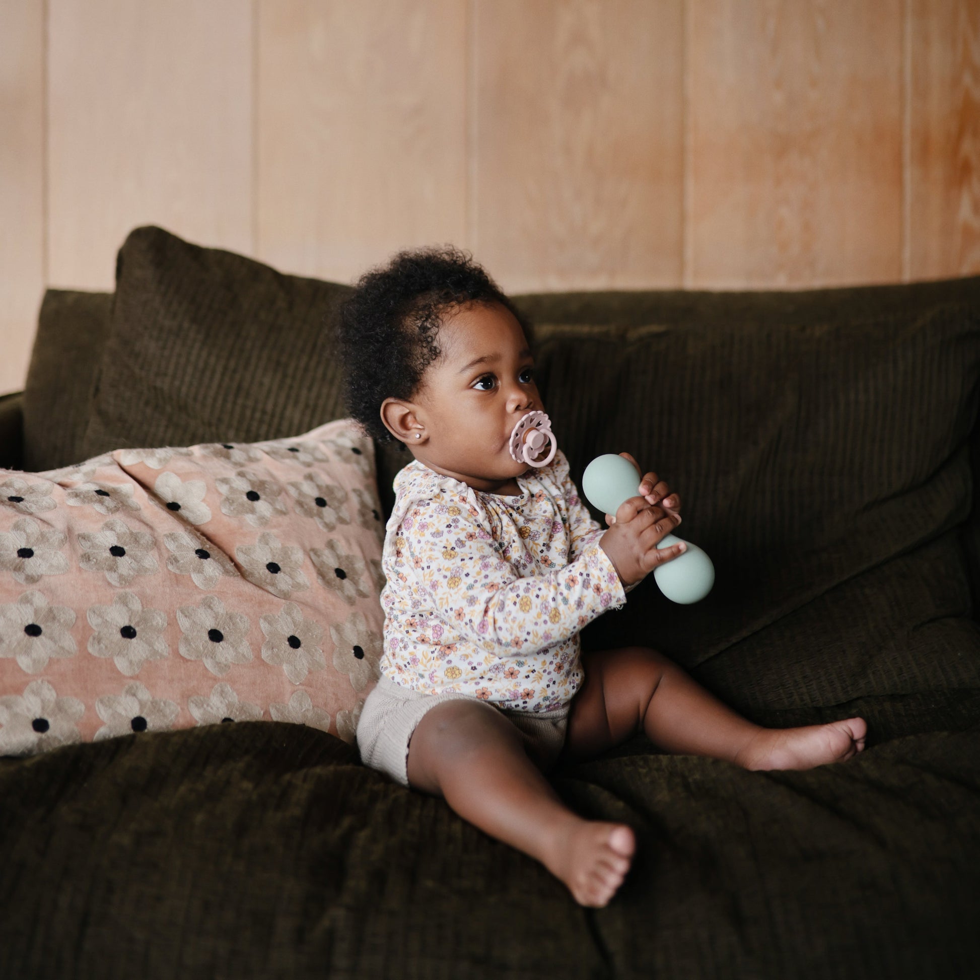 Silicone Baby Rattle Toy - Babies in Bloom