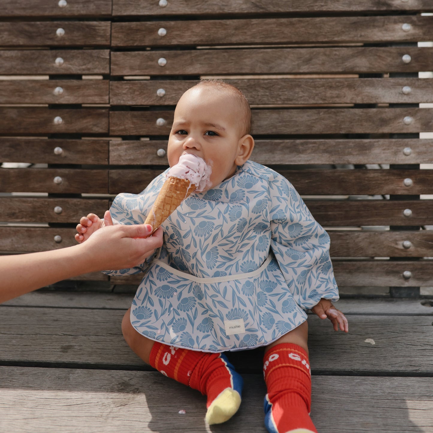 Long Sleeve Bib - Babies in Bloom